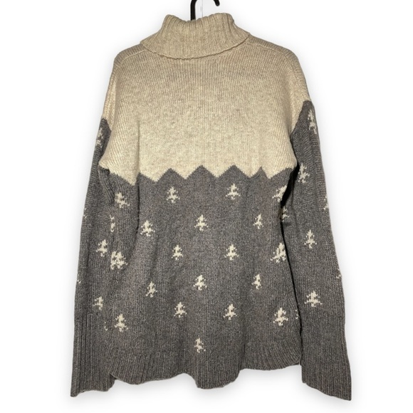 VINTAGE Woolrich Nordic Turtleneck Sweater size M - Picture 4 of 4